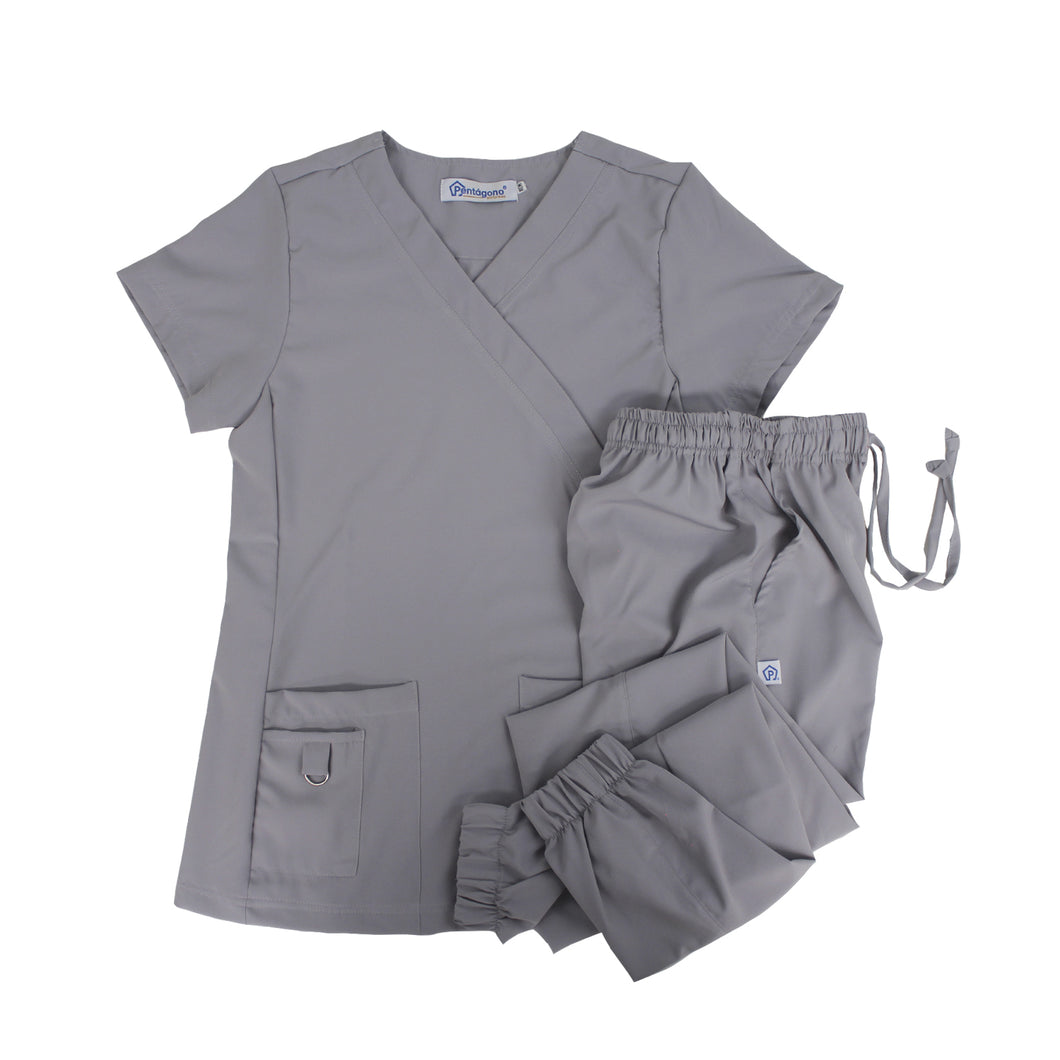 Conjunto Gris Perla Jogger para dama