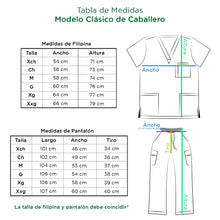 Cargar imagen en el visor de la galería, Conjunto quirúrgico Negro Clásico para caballero
