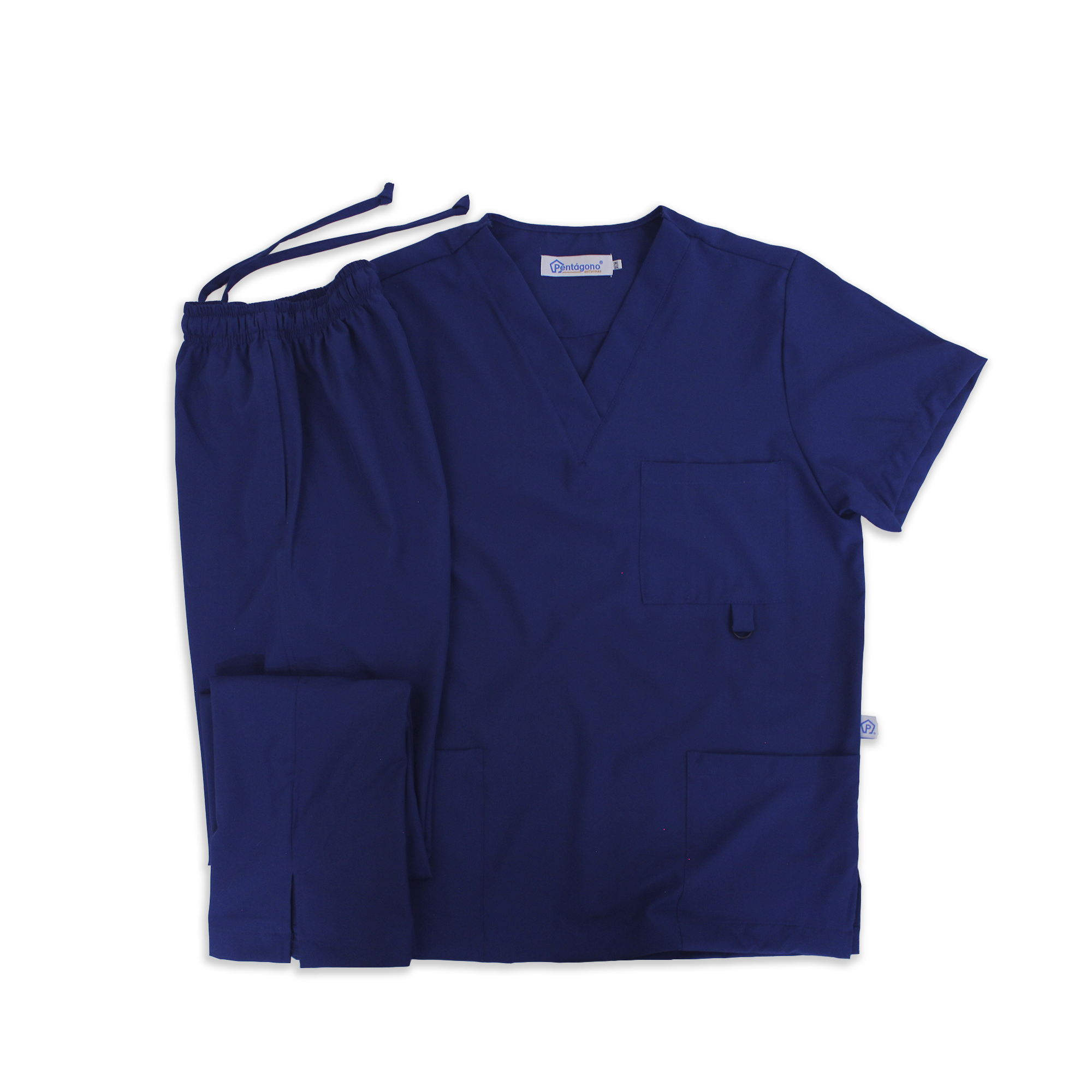 Conjunto quirúrgico Azul Rey Slim para caballero – Pentágono Uniformes