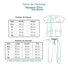 Cargar imagen en el visor de la galería, Conjunto quirúrgico Cielo Slim para dama
